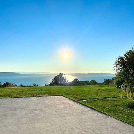 Luxury Panorama Vila With Amazing Seaview In Gondolici 7 Km From Rabac Labin  Buitenkant foto