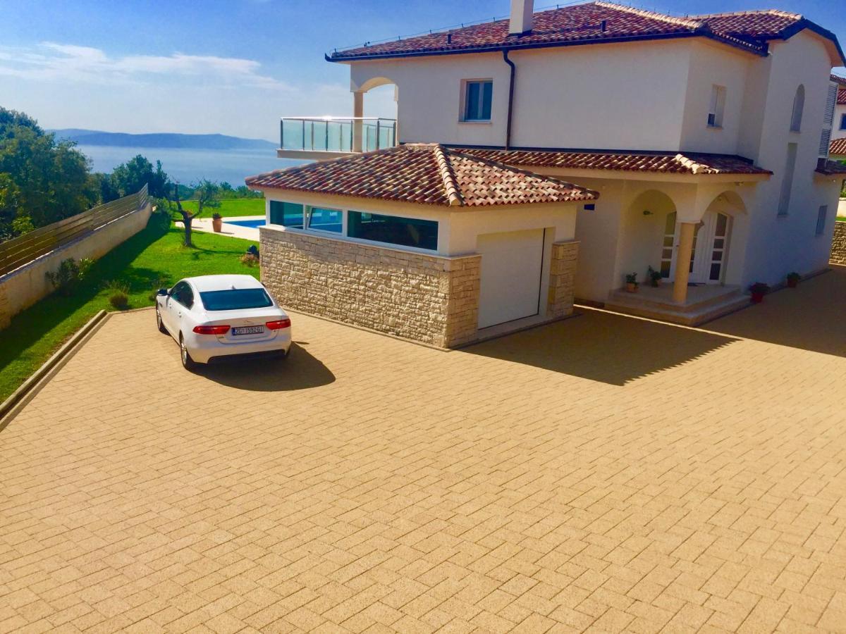 Luxury Panorama Vila With Amazing Seaview In Gondolici 7 Km From Rabac Labin  Buitenkant foto