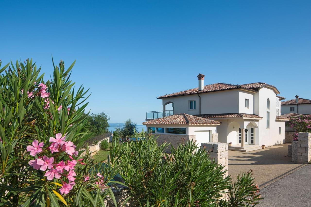 Luxury Panorama Vila With Amazing Seaview In Gondolici 7 Km From Rabac Labin  Buitenkant foto