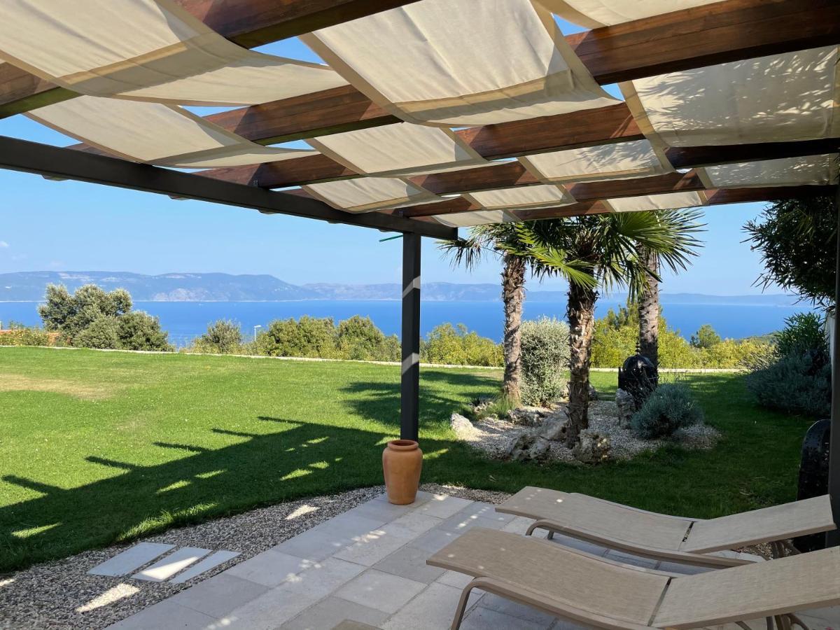 Luxury Panorama Vila With Amazing Seaview In Gondolici 7 Km From Rabac Labin  Buitenkant foto