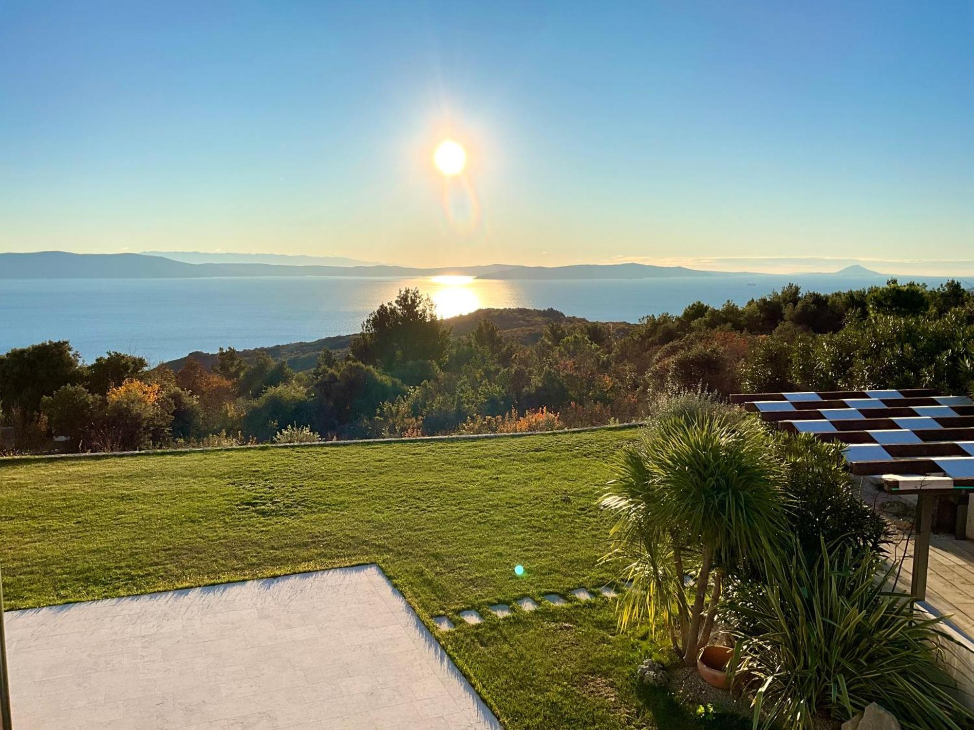 Luxury Panorama Vila With Amazing Seaview In Gondolici 7 Km From Rabac Labin  Buitenkant foto