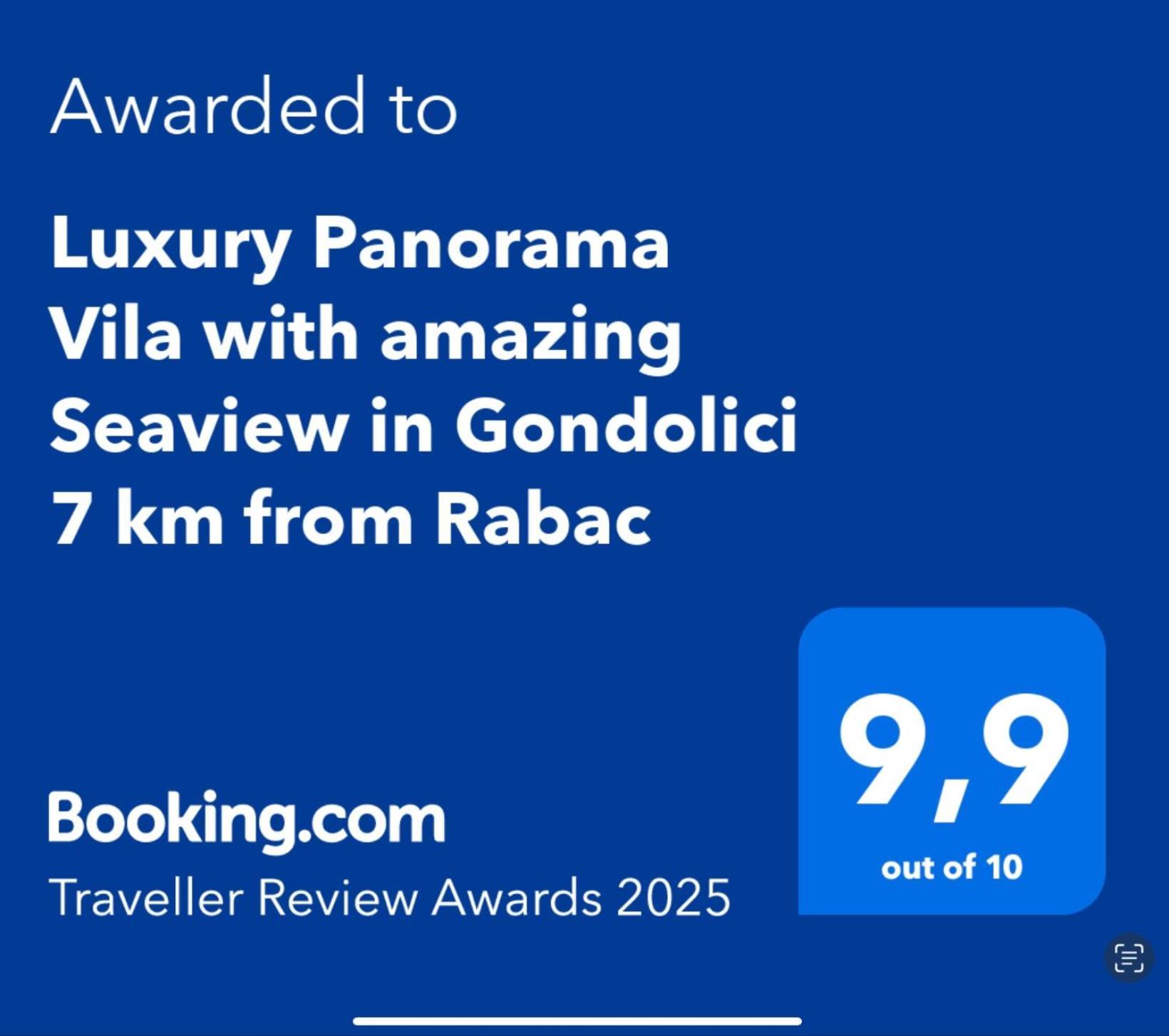 Luxury Panorama Vila With Amazing Seaview In Gondolici 7 Km From Rabac Labin  Buitenkant foto